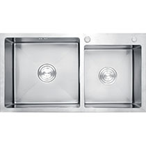 BN-0203-Double Bowl Kitchen Sink