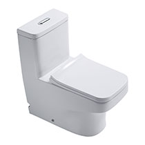  Zigo Washdown One-piece Toilet UP Seat Cover